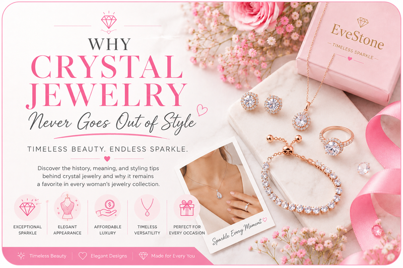 Why Crystal Jewelry Continues to Be Every  Woman's Favorite Choice